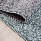Tapijtenloods Lucca Vloerkleed Grijs / Blauw Laagpolig