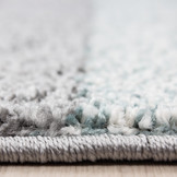 Lucca Vloerkleed Grijs / Blauw Laagpolig