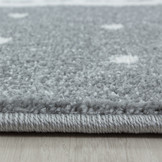 Tapijtenloods Kids Flamingo Vloerkleed Kinderkamer Grijs Laagpolig