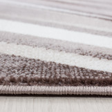 Parma Design Vloerkleed Bruin / Beige Laagpolig