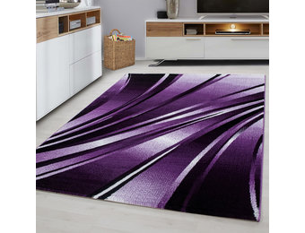 Tapijtenloods Parma Design Vloerkleed Paars Laagpolig