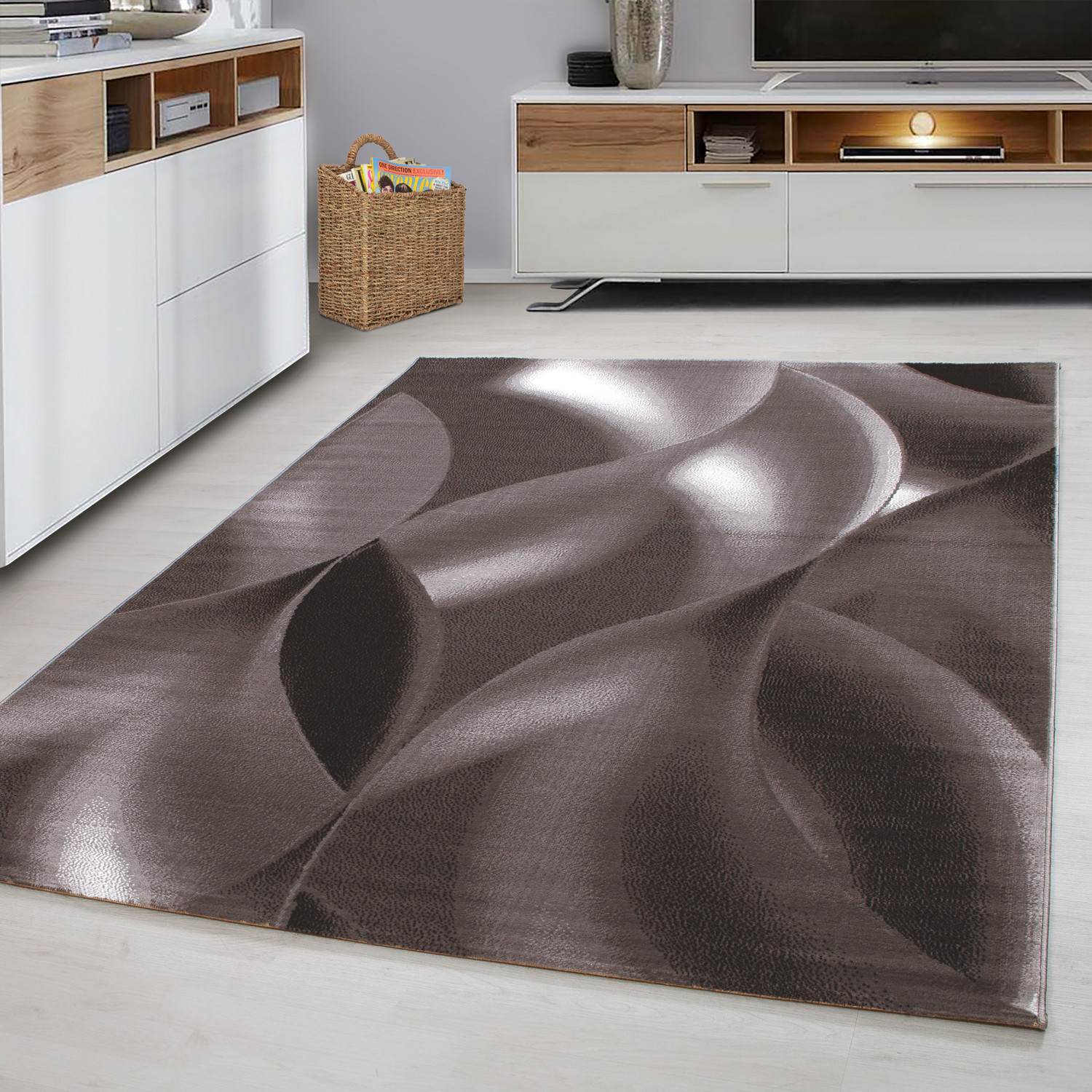 Tapijtenloods Plus Vloerkleed Beige / Bruin Laagpolig