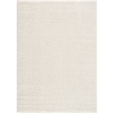 Loca Shaggy Vloerkleed – Modern Uni Effen – Creme Hoogpolig & Zacht