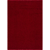 Loca Shaggy Vloerkleed – Modern Uni Effen – Rood Hoogpolig & Zacht
