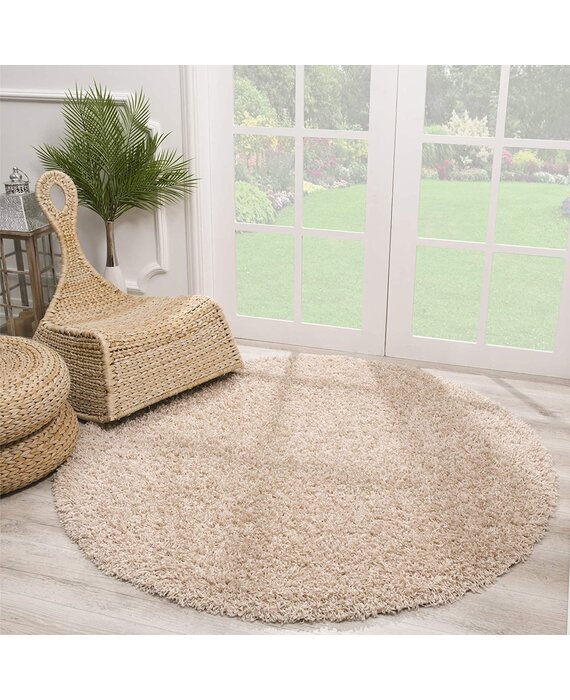 BYBSRLL Rond tapijt, 120 cm, wasbaar en antislip, zacht laagpolig, rond tapijt, vintage bloemen, boho-patroon, voor woonkamer, slaapkamer, kinderkamer, logeerkamer, eetkamer, kantoor, lichtroze