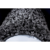 Basic Shaggy Kader vloerkleed Grijs Hoogpolig