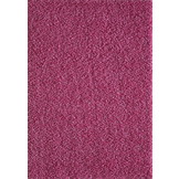 Loca Shaggy Vloerkleed – Modern Uni Effen – Roze Hoogpolig & Zacht