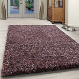 Tapijtenloods Rainbow Soft Shaggy Hoogpolig Vloerkleed Roze