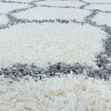 Tapijtenloods Opera Soft Shaggy Hoogpolig Vloerkleed Cream
