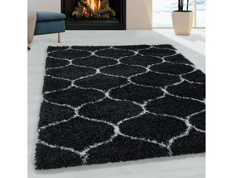 Tapijtenloods Opera Soft Shaggy Hoogpolig Vloerkleed Antraciet