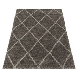Tapijtenloods Harmony Soft Shaggy Hoogpolig Vloerkleed Taupe