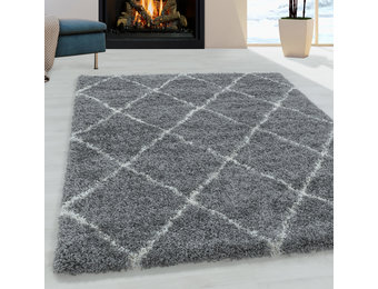 Tapijtenloods Harmony Soft Shaggy Hoogpolig Vloerkleed Grijs