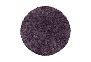 Tapijtenloods Monaco Soft Rond Shaggy Hoogpolig Vloerkleed Lila / Paars