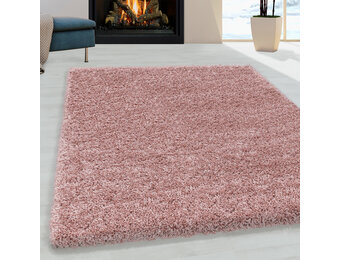 Tapijtenloods Monaco Soft Shaggy Hoogpolig Vloerkleed Roze