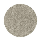 Monaco Soft Rond Shaggy Hoogpolig Vloerkleed Beige