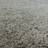 Tapijtenloods Monaco Soft Rond Shaggy Hoogpolig Vloerkleed Beige