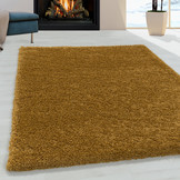 Tapijtenloods Monaco Soft Shaggy Hoogpolig Vloerkleed Goud