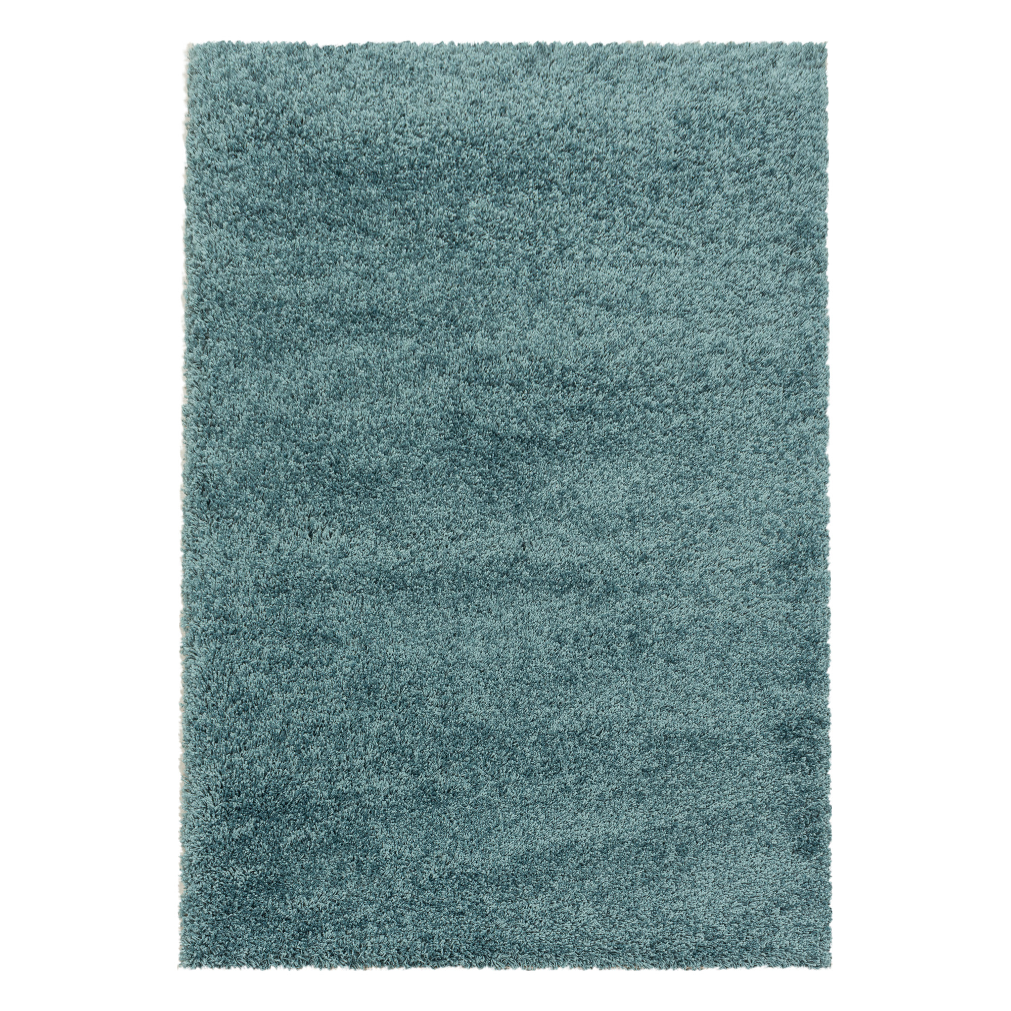 Monaco Soft Shaggy Hoogpolig Vloerkleed Blauw / Turquoise