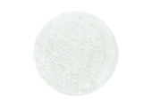 Tapijtenloods Pearl Soft Rond Shaggy Hoogpolig Vloerkleed Wit
