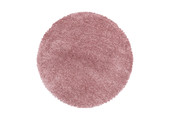 Tapijtenloods Pearl Soft Rond Shaggy Hoogpolig Vloerkleed Roze