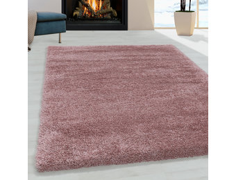 Tapijtenloods Pearl Soft Shaggy Hoogpolig Vloerkleed Roze