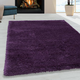 Tapijtenloods Pearl Soft Hoogpolig Vloerkleed Paars / Lila