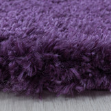 Tapijtenloods Pearl Soft Hoogpolig Vloerkleed Paars / Lila
