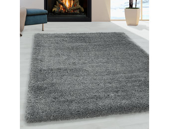 Tapijtenloods Pearl Soft Shaggy Hoogpolig Vloerkleed Lichtgrijs