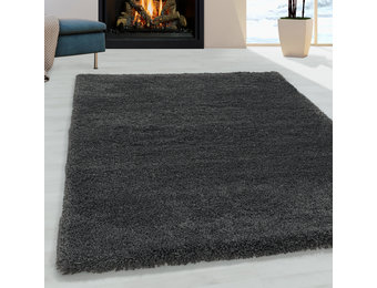 Tapijtenloods Pearl Soft Shaggy Hoogpolig Vloerkleed Grijs