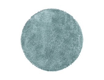 Tapijtenloods Pearl Soft Rond Shaggy Hoogpolig Vloerkleed Blauw