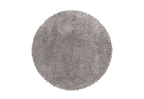 Pearl Soft Rond Shaggy Hoogpolig Vloerkleed Beige