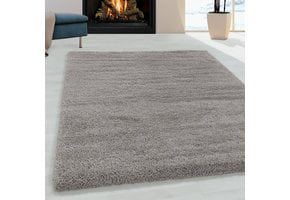 Pearl Soft Shaggy Hoogpolig Vloerkleed Beige