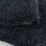 Tapijtenloods Pearl Soft Hoogpolig Vloerkleed Antraciet