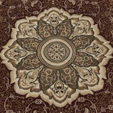 Isfahan Oosters Klassiek Laagpolig Vloerkleed Rood