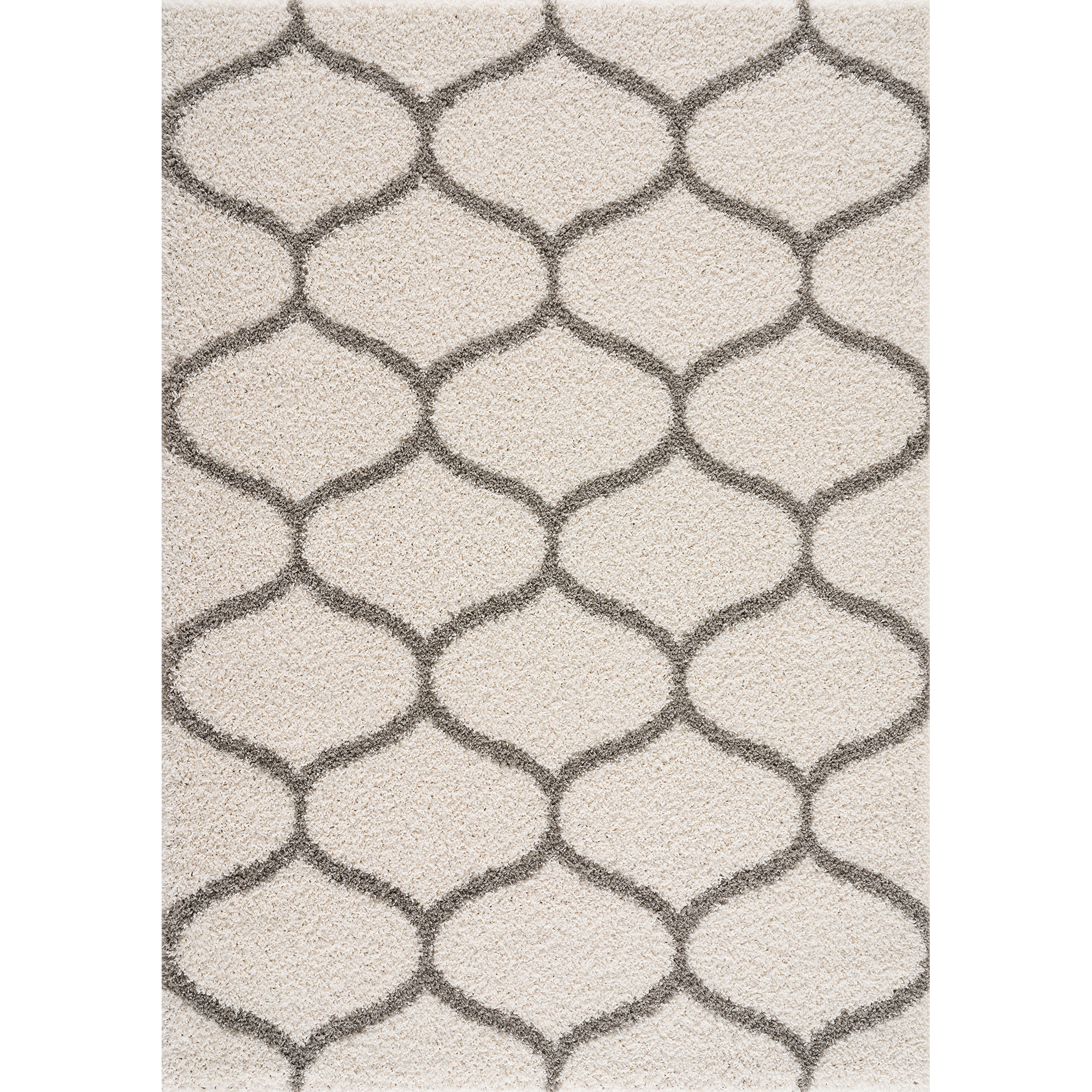 Hoogpolig Creme Vloerkleed – Madrid Shaggy Tapijt – Fluffy & Luxe