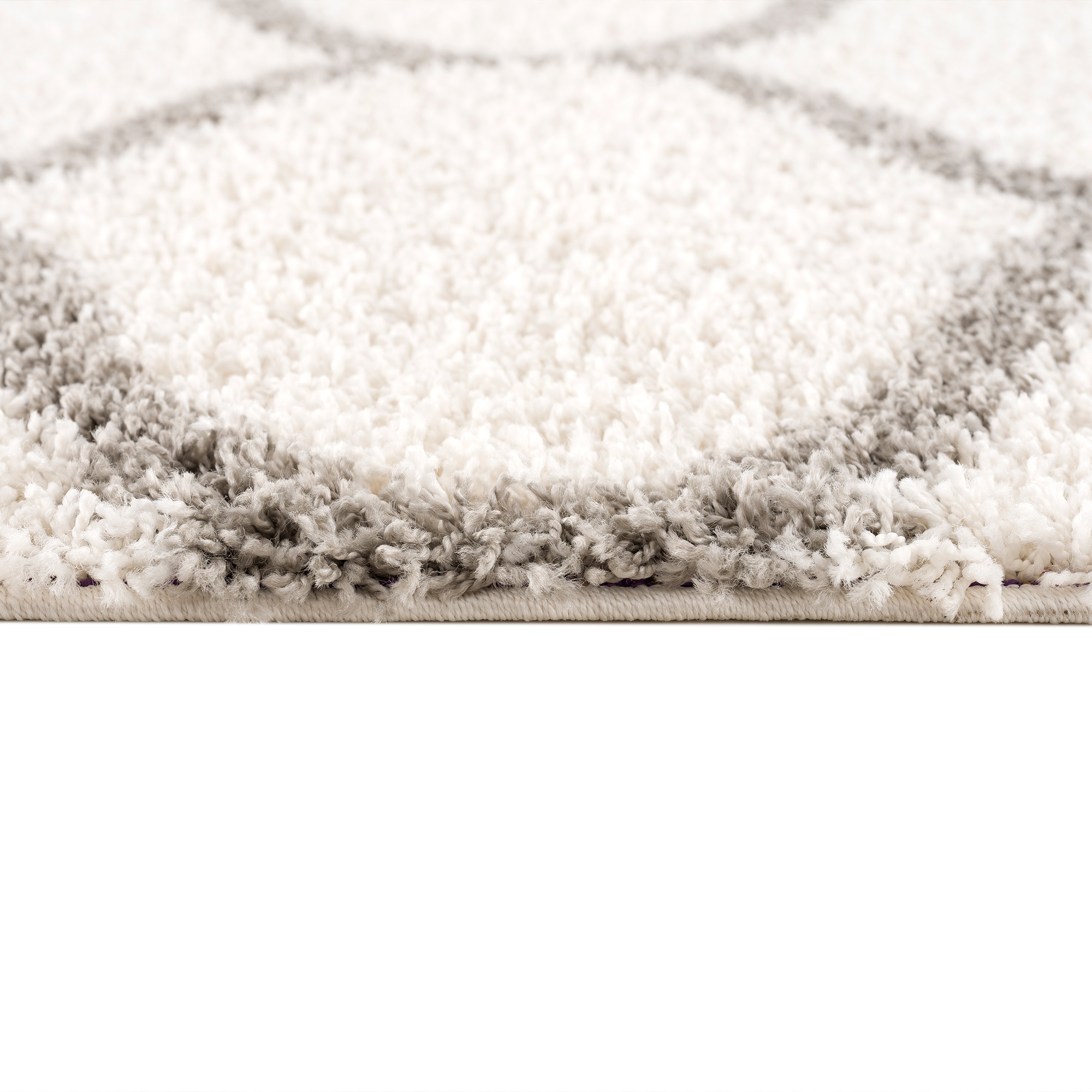 Hoogpolig Creme Vloerkleed – Madrid Shaggy Tapijt – Fluffy & Luxe