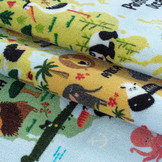 Tapijtenloods Play Vloerkleed Kinderkamer Wereldmap Laagpolig Blauw