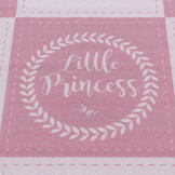 Play Vloerkleed Kinderkamer Little Princess Laagpolig Roze
