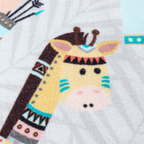 Tapijtenloods Play Vloerkleed Kinderkamer Hinkelen Laagpolig Grijs