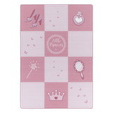 Tapijtenloods Play Vloerkleed Kinderkamer Little Princess Laagpolig Roze