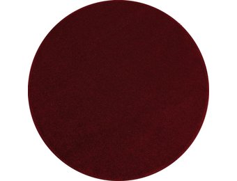 Tapijtenloods Basics Effen Rond Vloerkleed Rood Laagpolig