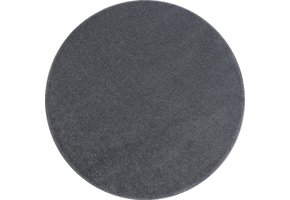 Basics Effen Rond Vloerkleed Lichtgrijs Laagpolig