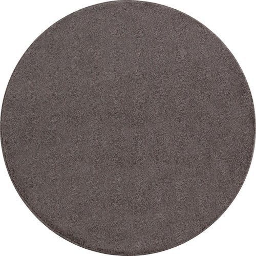 ATA Basics Effen Rond Vloerkleed Bruin Laagpolig ATA Basics Effen Rond Vloerkleed Bruin Laagpolig
