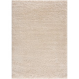 Porto Soft Fluffy Hoogpolig Vloerkleed Crème