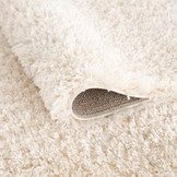 Tapijtenloods Porto Soft Fluffy Vloerkleed Hoogpolig Effen Creme