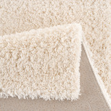 Porto Soft Fluffy Hoogpolig Vloerkleed Crème
