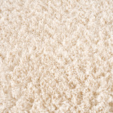 Porto Soft Fluffy Hoogpolig Vloerkleed Crème