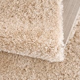 Tapijtenloods Porto Soft Fluffy Vloerkleed Hoogpolig Effen Beige