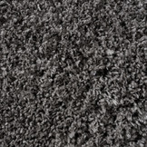 Porto Soft Fluffy Vloerkleed Hoogpolig Effen Donker Grijs