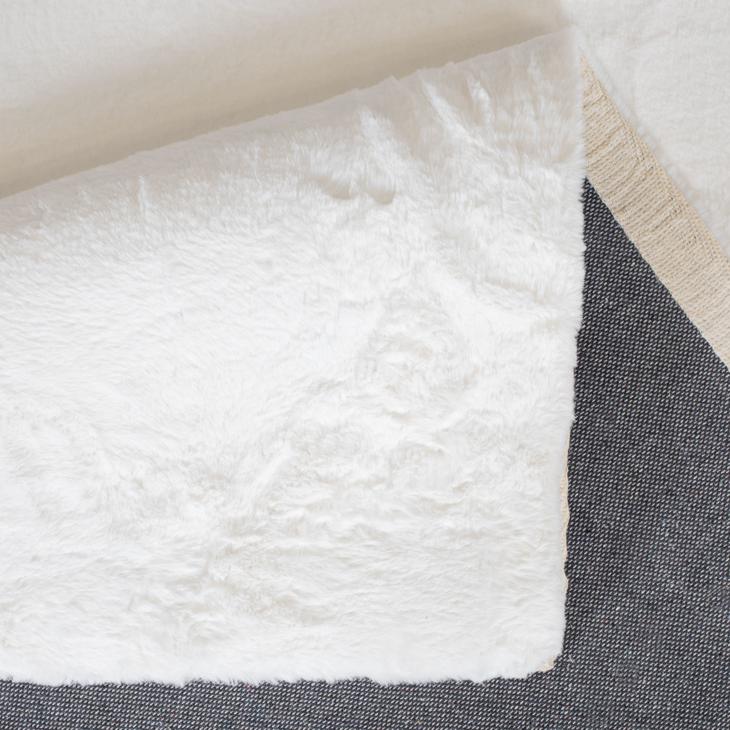 Paradise Soft Fluffy Hoogpolig Vloerkleed Wit